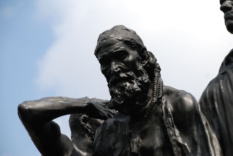 The Burgers of Calais, skulptur av Rodin