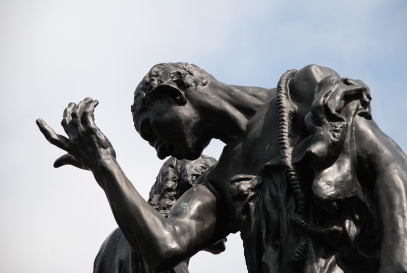 The Burgers of Calais, skulptur av Rodin