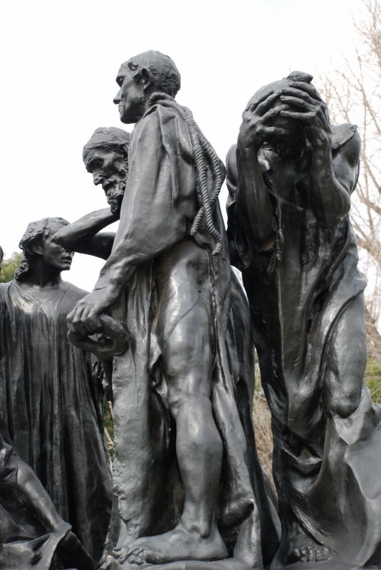 The Burgers of Calais, skulptur av Rodin