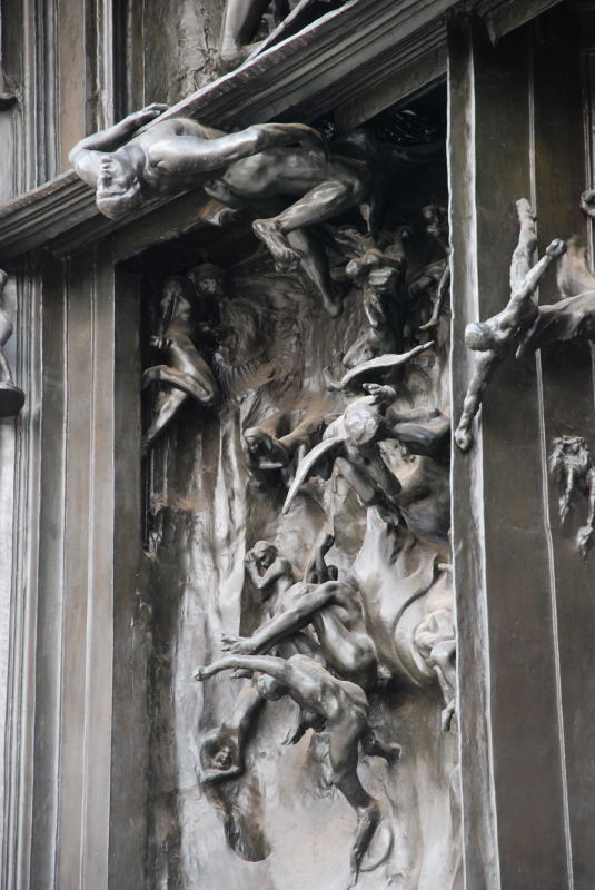 The Gates of Hell, Helvetets portar, skulptur av Rodin