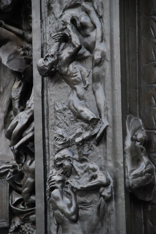 The Gates of Hell, Helvetets portar, skulptur av Rodin